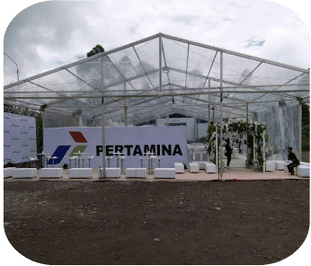 #116 Tenda Roder Transfaran 20 Mtr