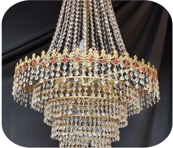 #133 Lampu Gantung Nikahan / Chandelier