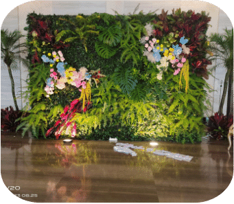 #139 Backdrop Rumput + Froling ( 2,5x3m)