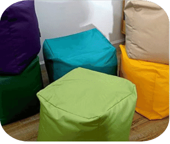 #090 Bean Bag Kotak Lesehan